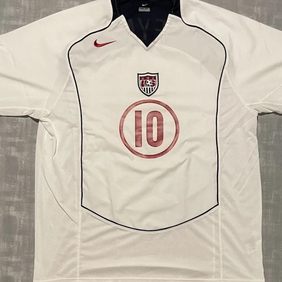 Vintage Nike USA USMNT Claudio Reyna Soccer Jersey. - Picture 2 of 7